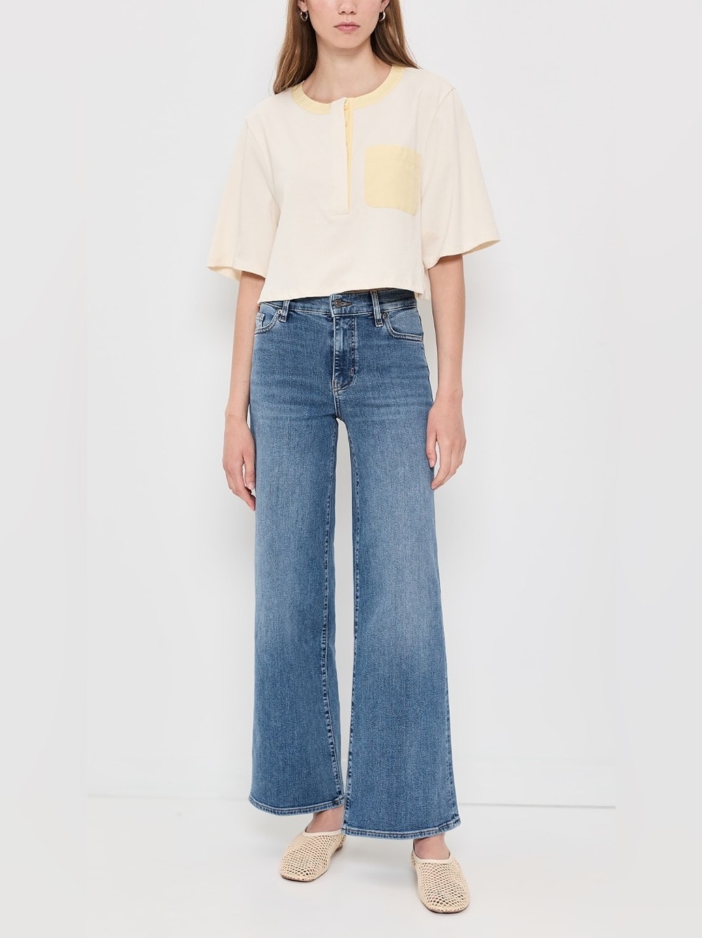 Frame Le Slim Palazzo Jeans